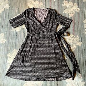 Toad & Co Cue wrap dress M